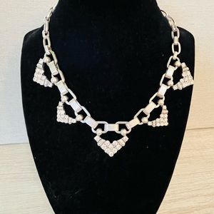 Stella & Dot Rhinestone Collar Necklace
